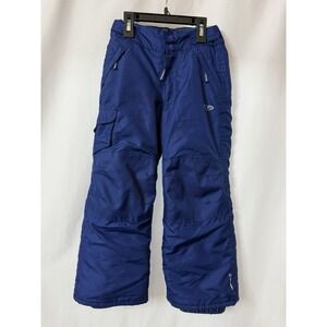 COLUMBIA Blue Warm INSULATED SNOW PANTS Winter‎ Snowboard Ski Kids XS 4-5  N7